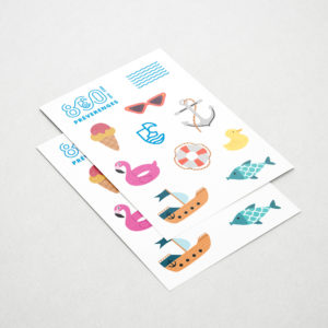 Planche de tatouages